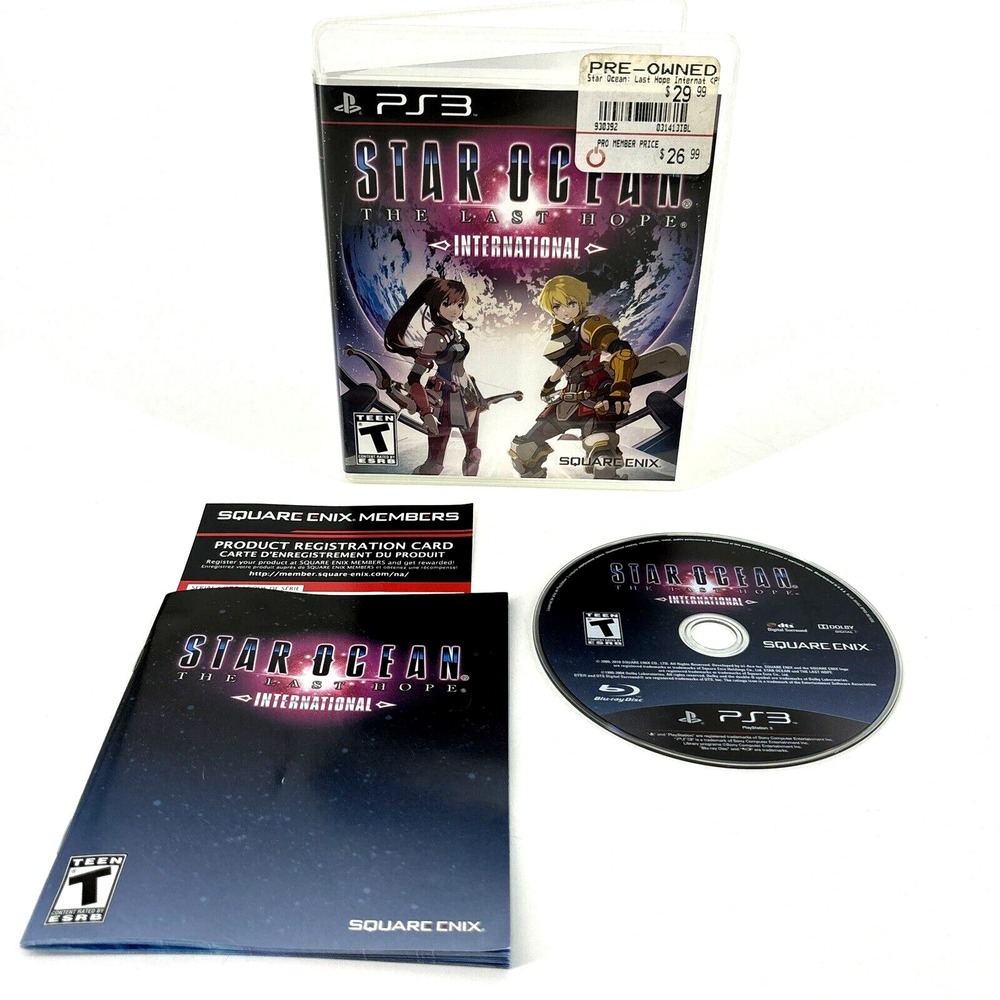 Star‎ Ocean: The Last Hope International - Playstation 3 Game Complete